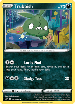Trubbish Vivid Voltage card