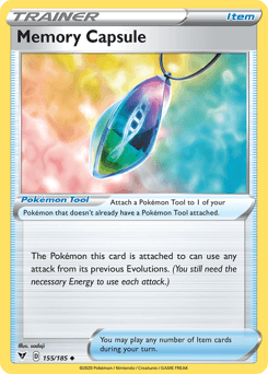 Memory Capsule Vivid Voltage card