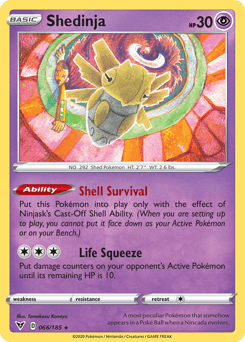 Shedinja Vivid Voltage card