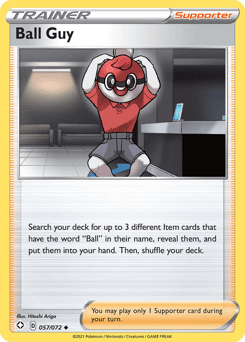 Ball Guy Shining Fates card