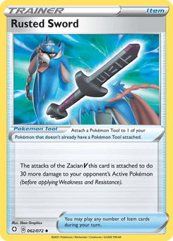 Rusted Sword Shining Fates card