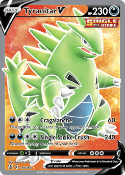Tyranitar V Battle Styles card