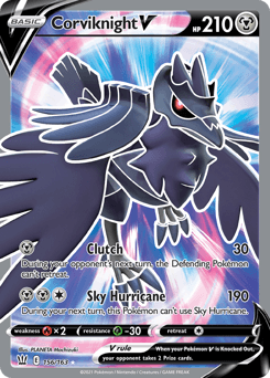 Corviknight V Battle Styles card