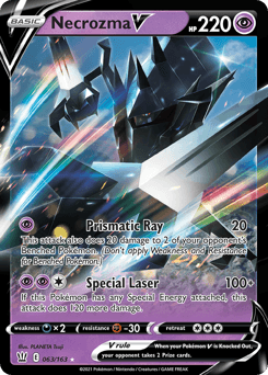 Necrozma V Battle Styles card