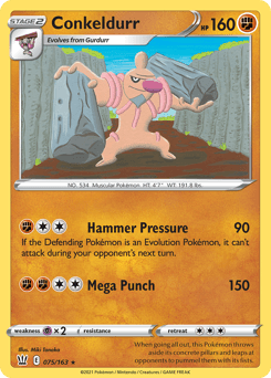 Conkeldurr Battle Styles card