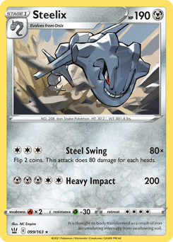 Steelix Battle Styles card
