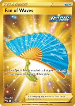 Fan of Waves Chilling Reign card