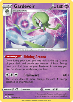 Gardevoir Chilling Reign card