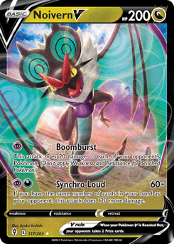 Noivern V Evolving Skies card