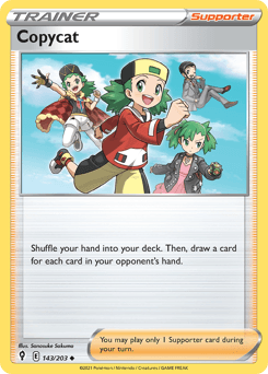 Copycat Evolving Skies card