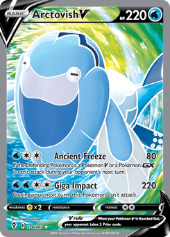 Arctovish V Evolving Skies card