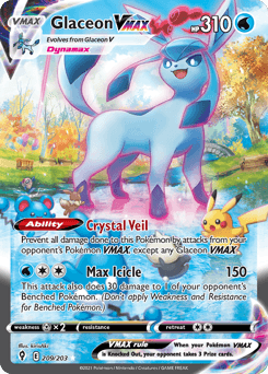 Glaceon VMAX Evolving Skies card