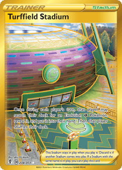 Turffield Stadium Evolving Skies card