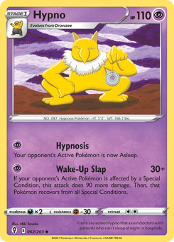 Hypno Evolving Skies card