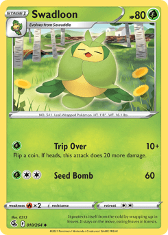 Swadloon Fusion Strike card