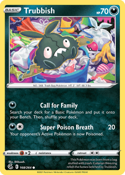 Trubbish Fusion Strike card