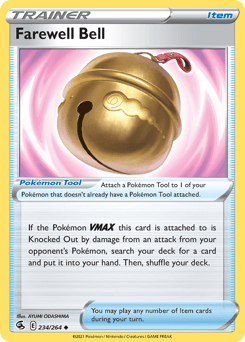 Farewell Bell Fusion Strike card