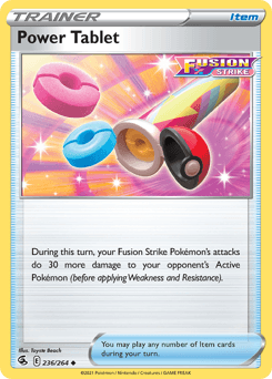 Power Tablet Fusion Strike card