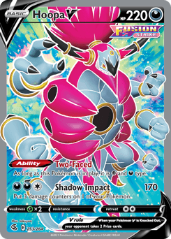 Hoopa V Fusion Strike card