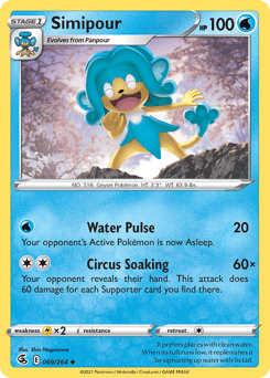 Simipour Fusion Strike card