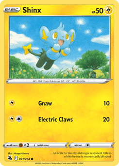 Shinx Fusion Strike card