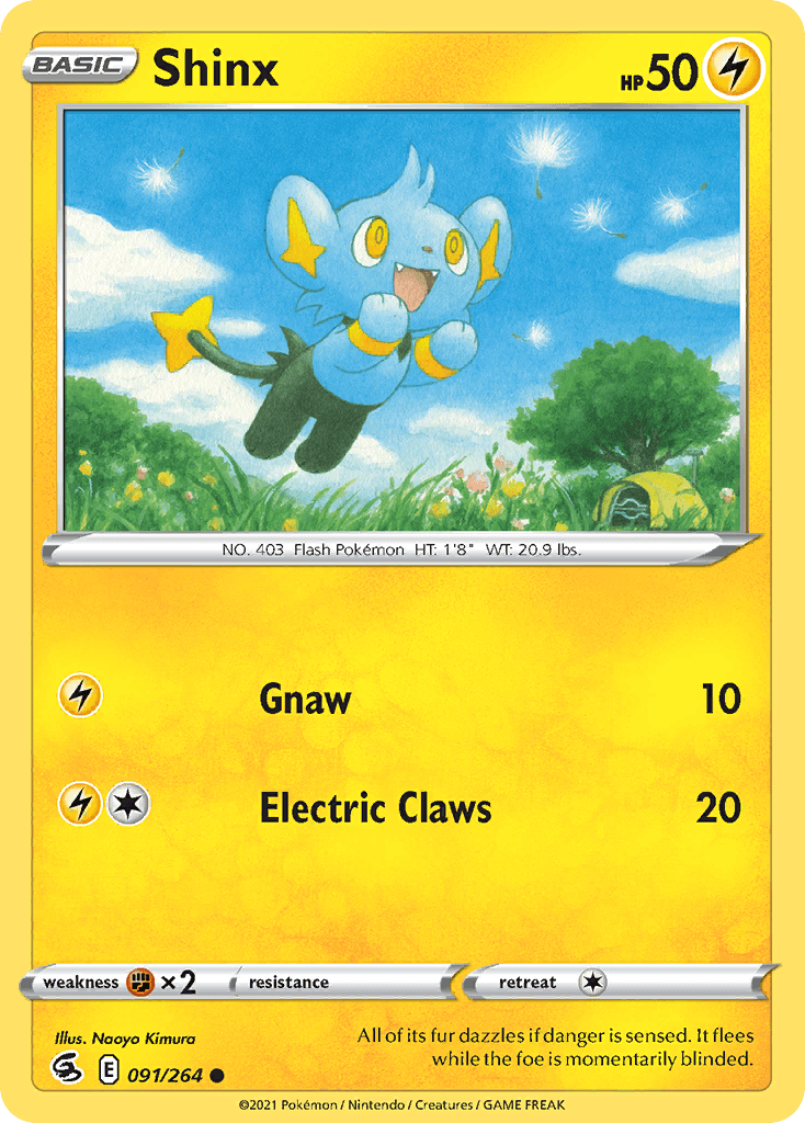 Shinx Fusion Strike card