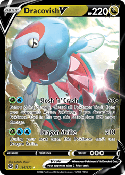 Dracovish V Brilliant Stars card