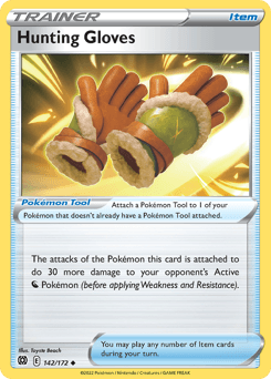 Hunting Gloves Brilliant Stars card