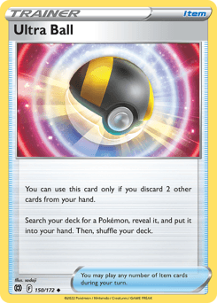 Ultra Ball Brilliant Stars card