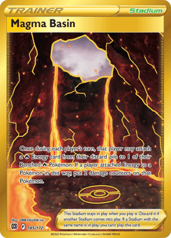 Magma Basin Brilliant Stars card