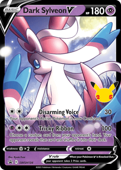 Dark Sylveon V SWSH Black Star Promos card