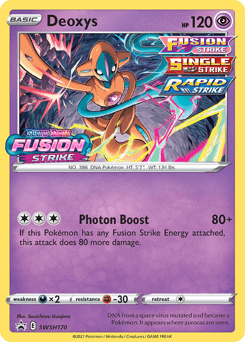 Deoxys SWSH Black Star Promos card