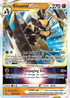 Kleavor VSTAR SWSH Black Star Promos card