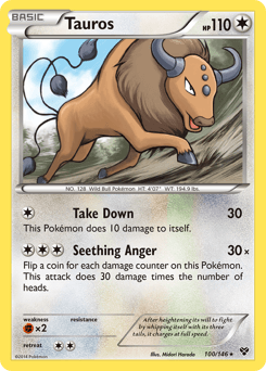 Tauros XY card