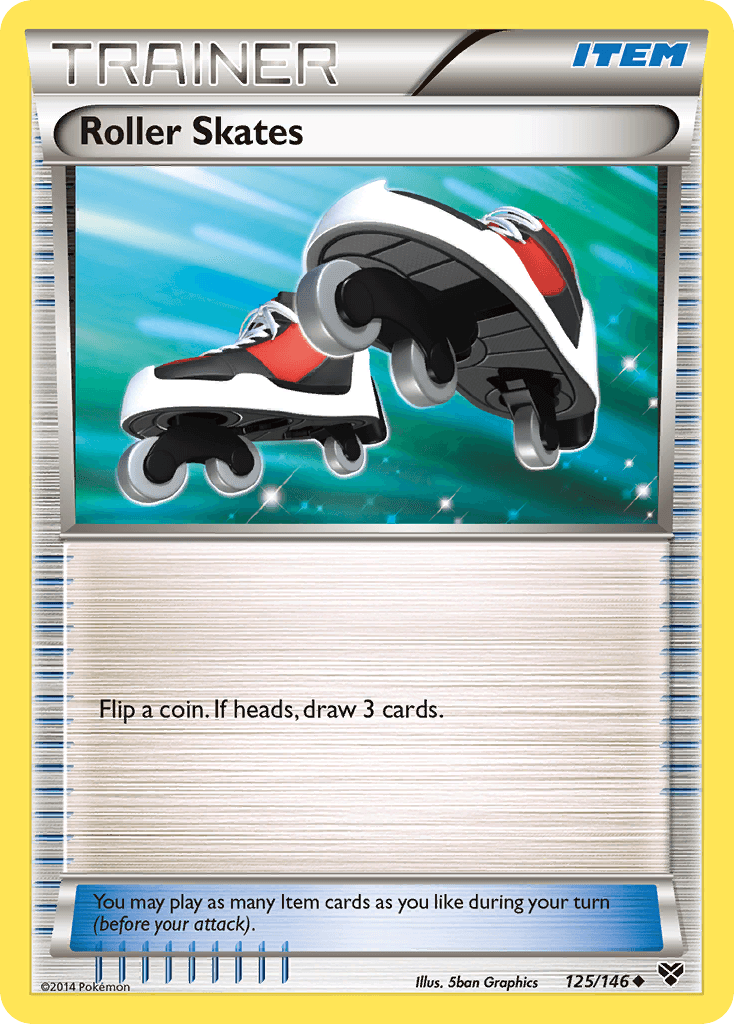 Roller Skates XY card