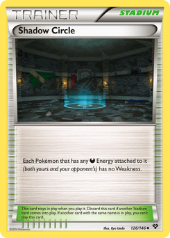 Shadow Circle XY card