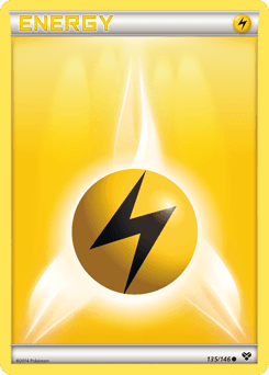 Lightning Energy XY card