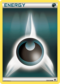 Darkness Energy XY card