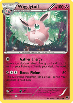 Wigglytuff XY card