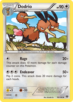 Dodrio XY card
