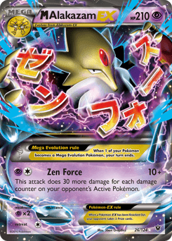 M Alakazam-EX Fates Collide card