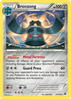 Bronzong Fates Collide card
