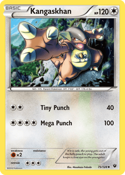 Kangaskhan Fates Collide card