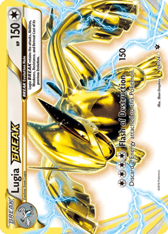 Lugia BREAK Fates Collide card