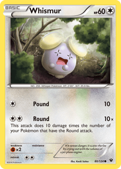 Whismur Fates Collide card