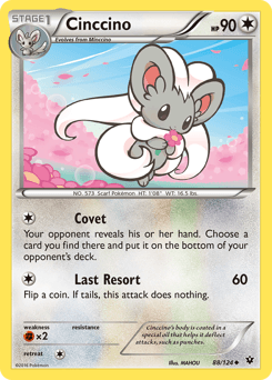 Cinccino Fates Collide card
