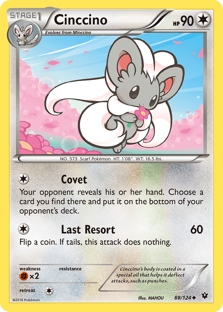 Cinccino Fates Collide card