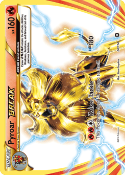 Pyroar BREAK Steam Siege card