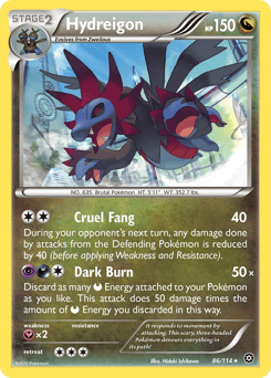 Hydreigon Steam Siege card