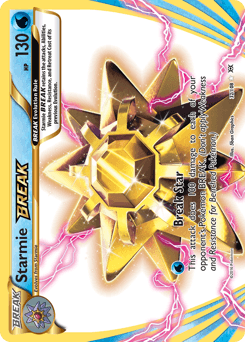 Starmie BREAK Evolutions card